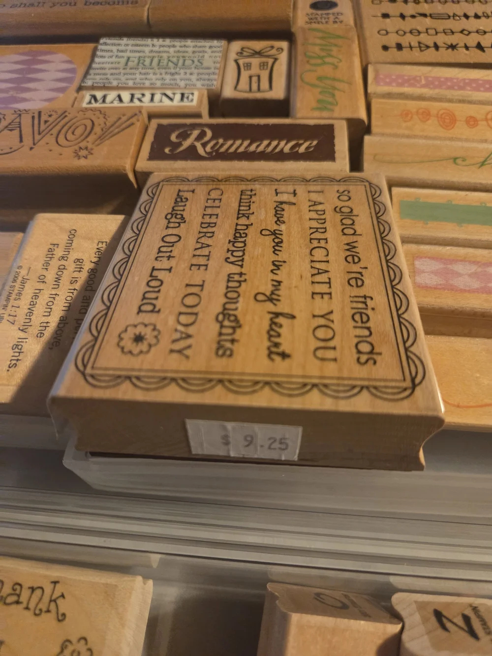 Over 229 Stamps, Ink Etc. - Picture 11 of 11